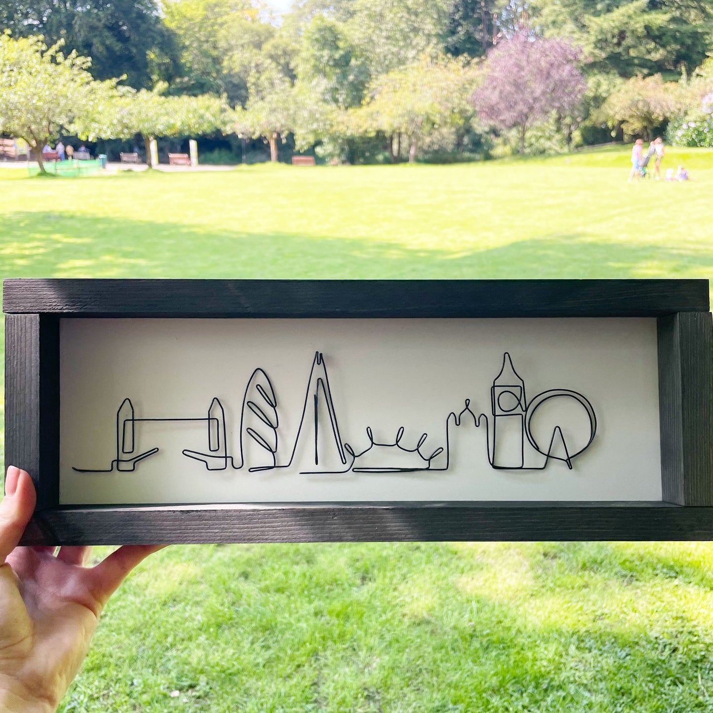 Framed City Skyline