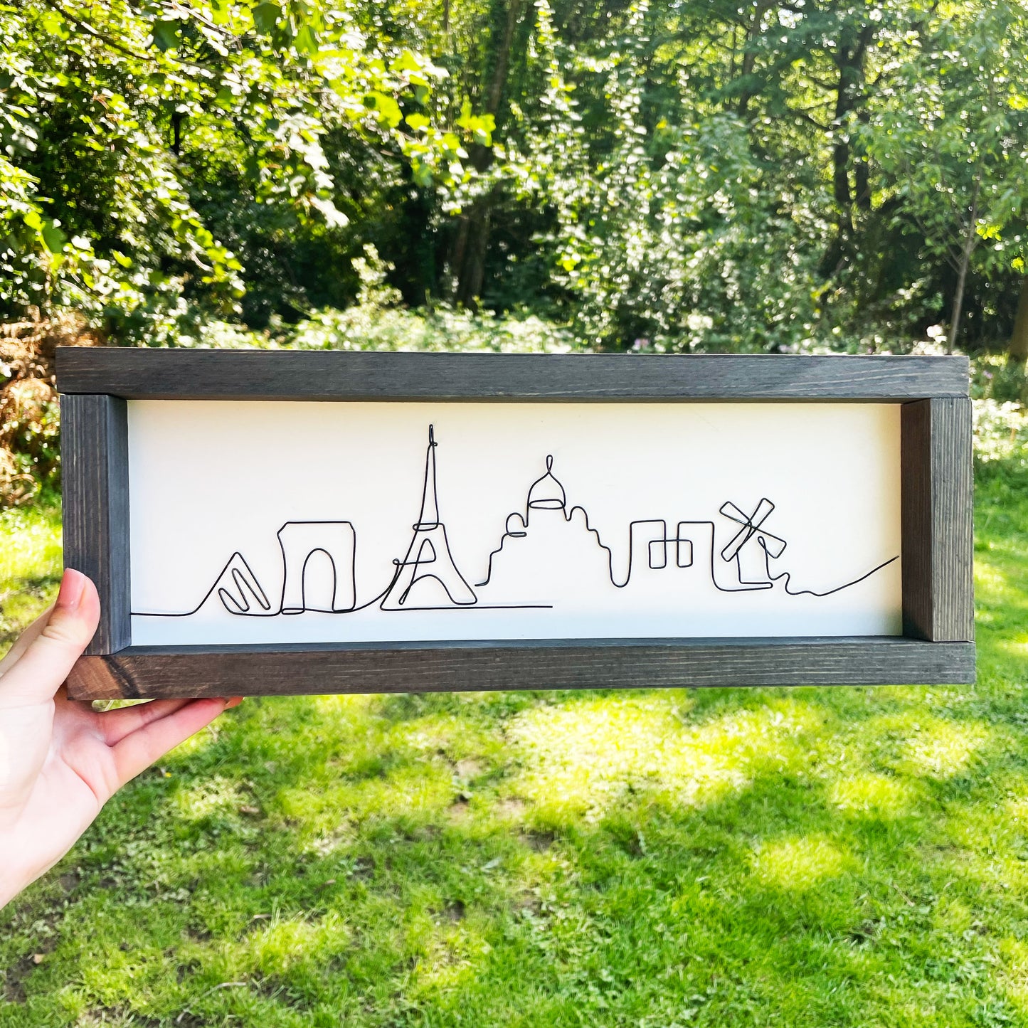 Framed City Skyline