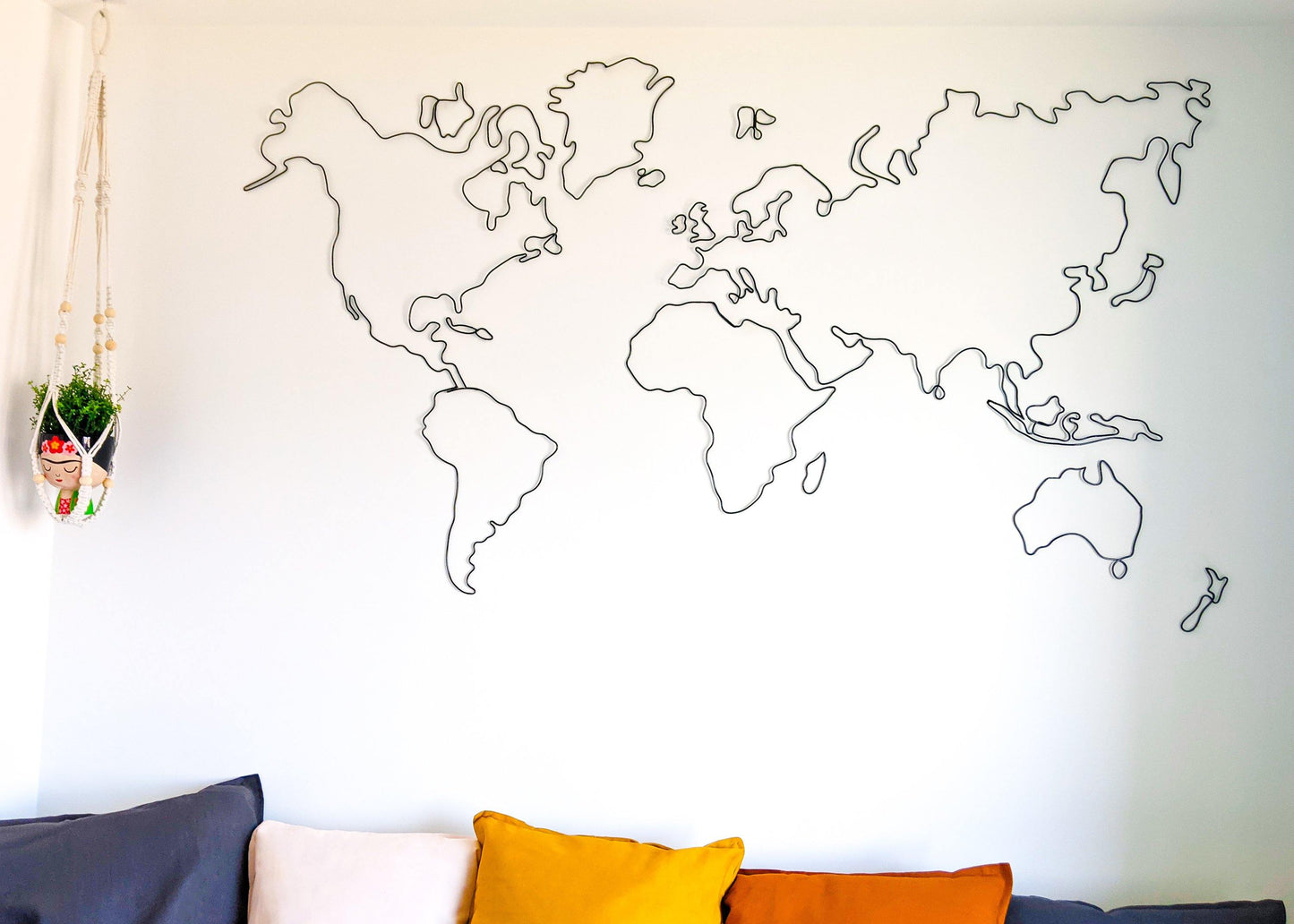 World Map - Briar Rose Wire