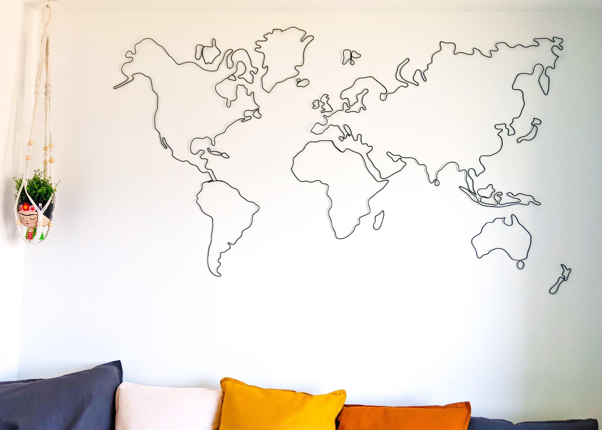 World Map - Briar Rose Wire