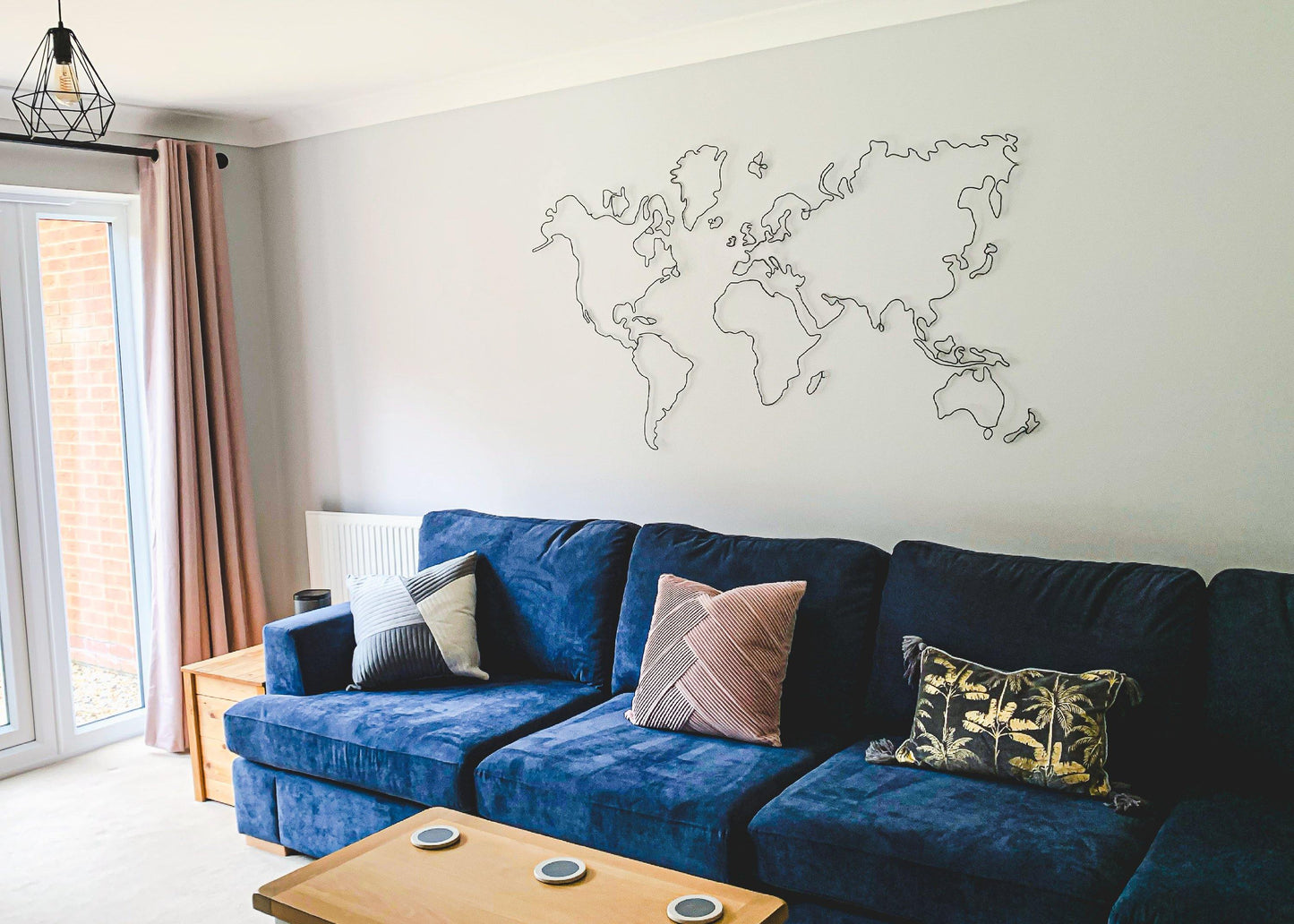 World Map - Briar Rose Wire