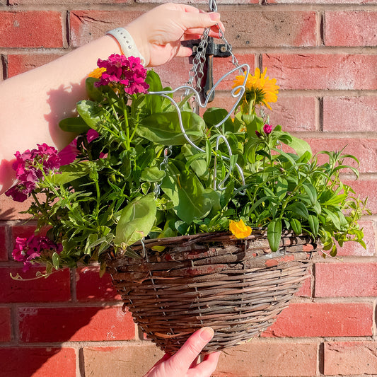 Decorative Hummingbird Plant Pot Stick