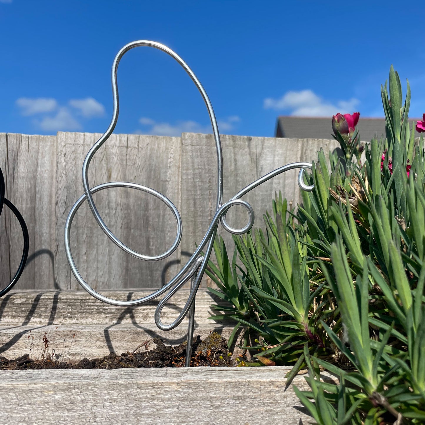 Decorative Butterfly Plant Pot Stick