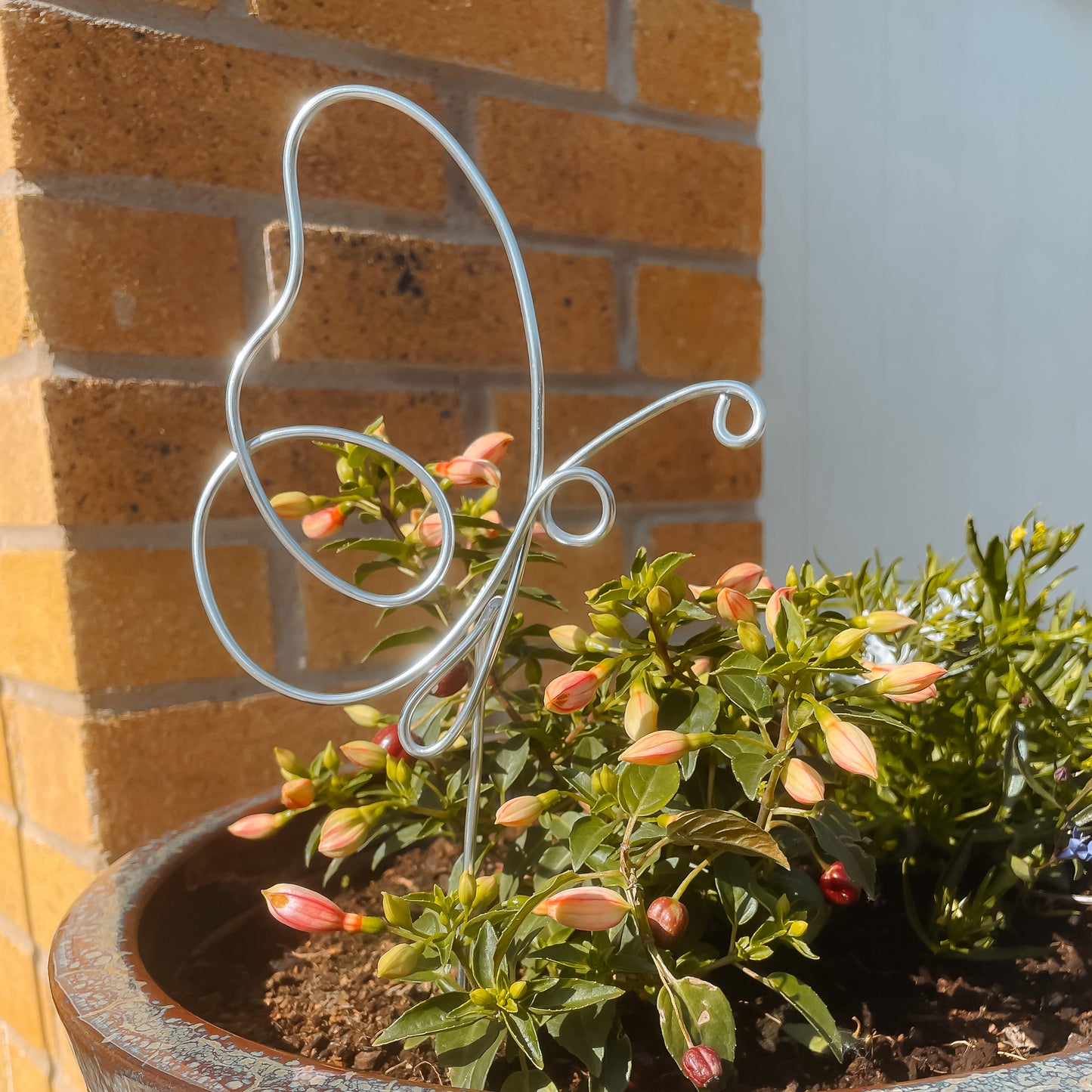 Decorative Butterfly Plant Pot Stick