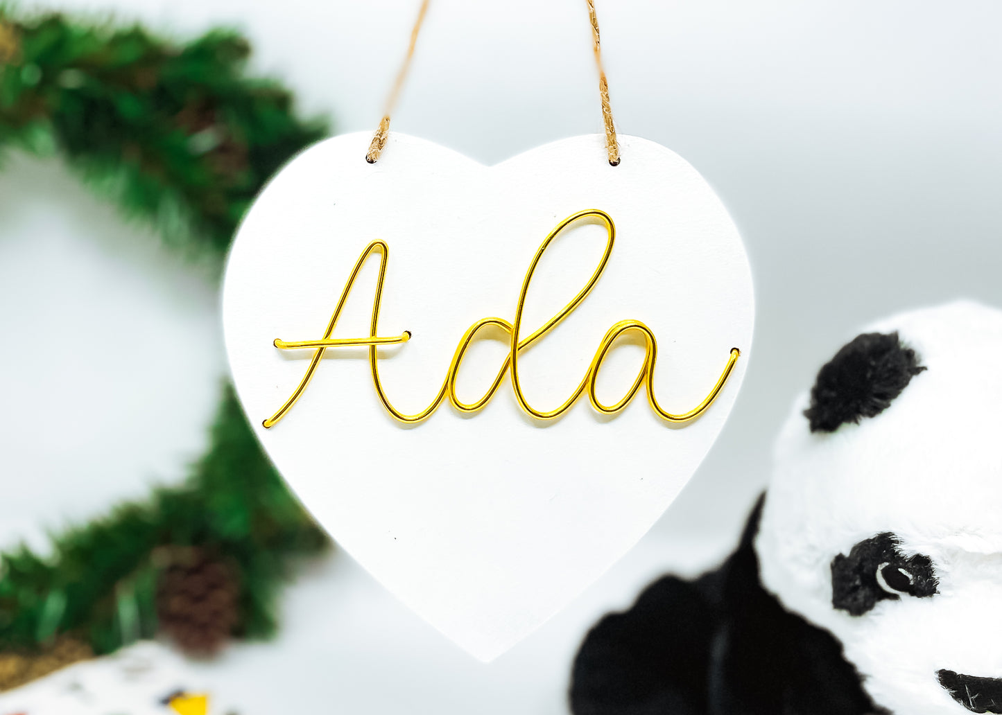 Personalised Heart Wall Hanging