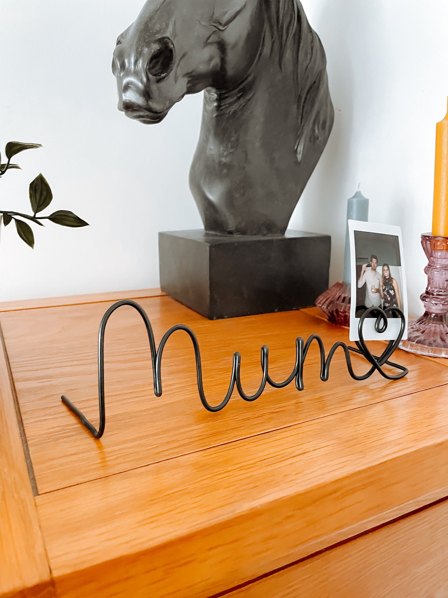 Customisable 'Mum' Photo Holder