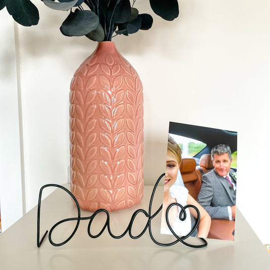 'Dad' Photo Holder