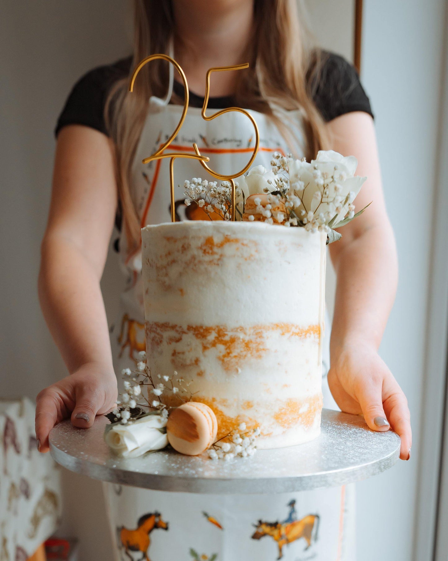 Number Cake Topper - Briar Rose Wire
