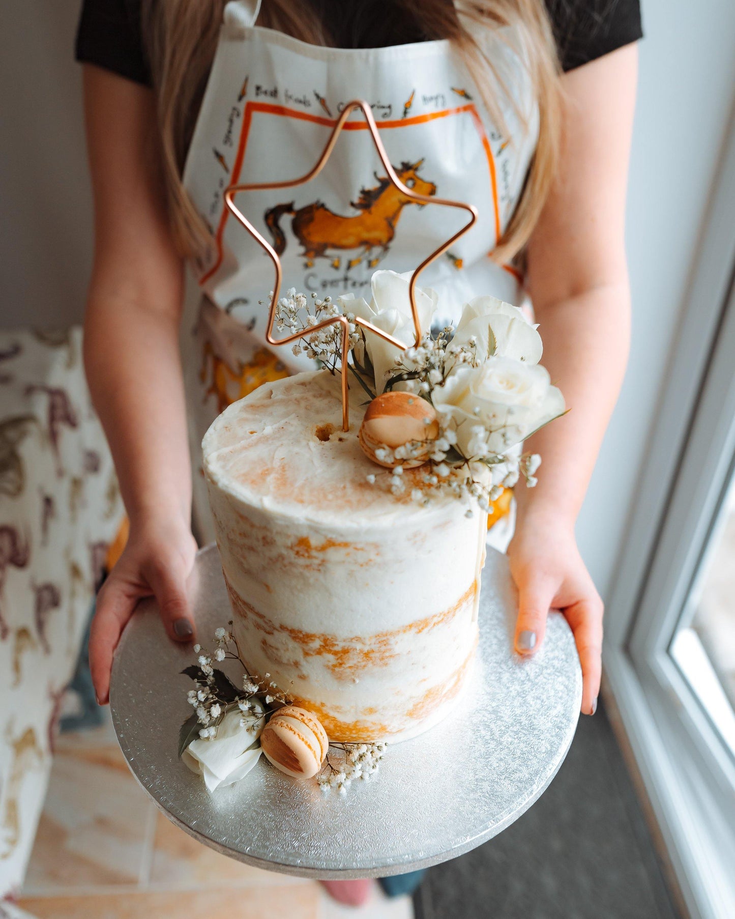Star - Cake Topper - Briar Rose Wire