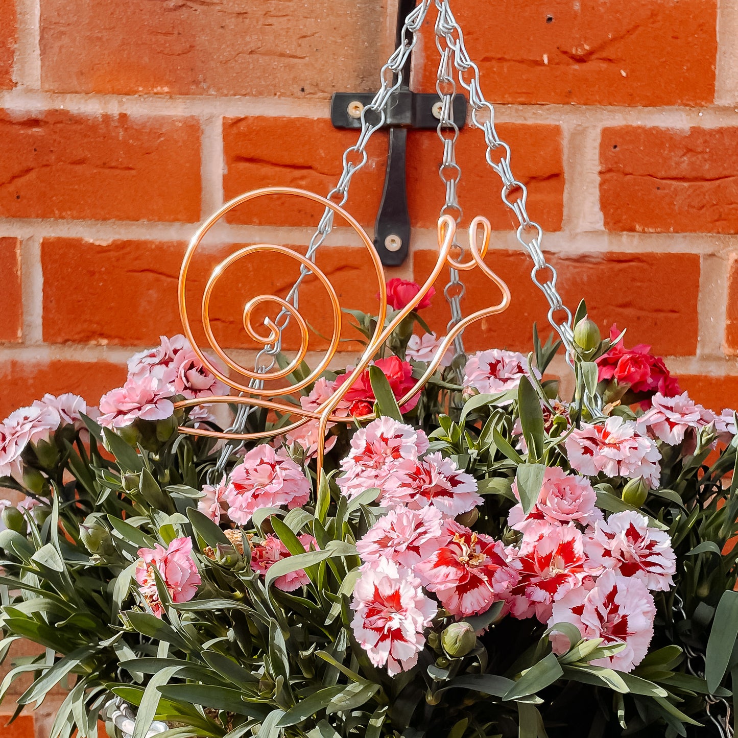 Decorative Snail Plant Pot Stick