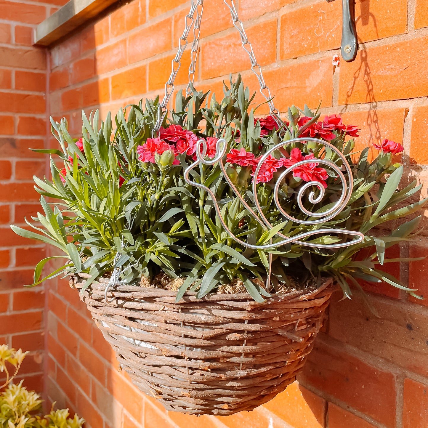 Decorative Snail Plant Pot Stick