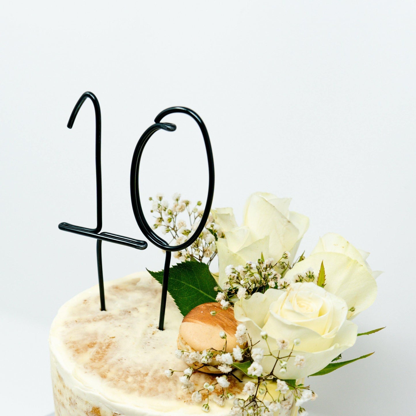 Number Cake Topper - Briar Rose Wire