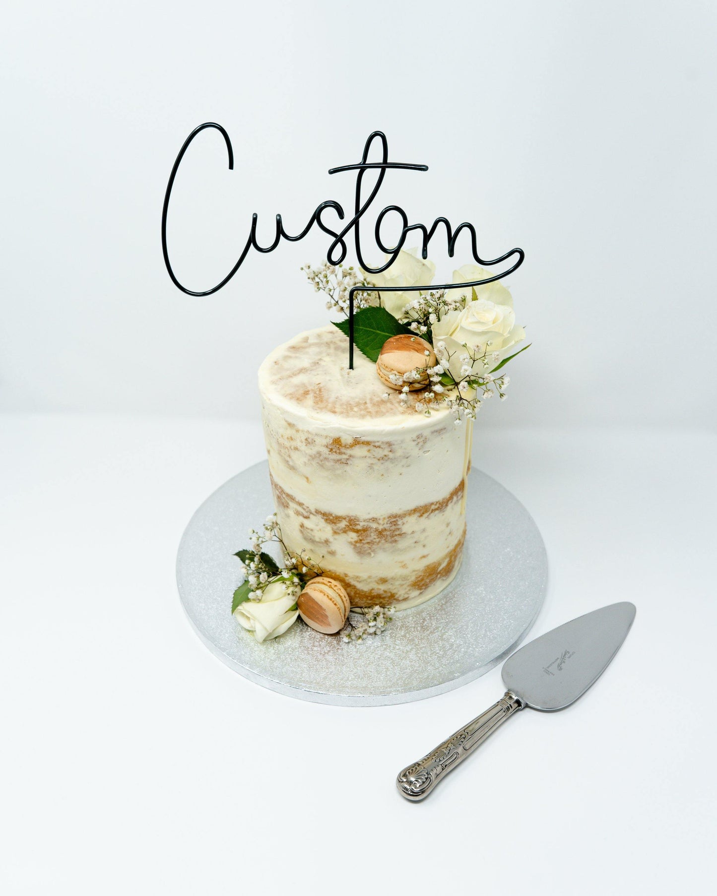 Personalised Cake Topper - Briar Rose Wire