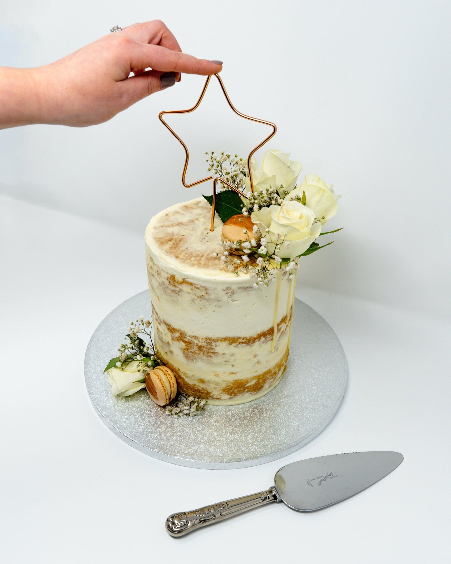 Star - Cake Topper - Briar Rose Wire