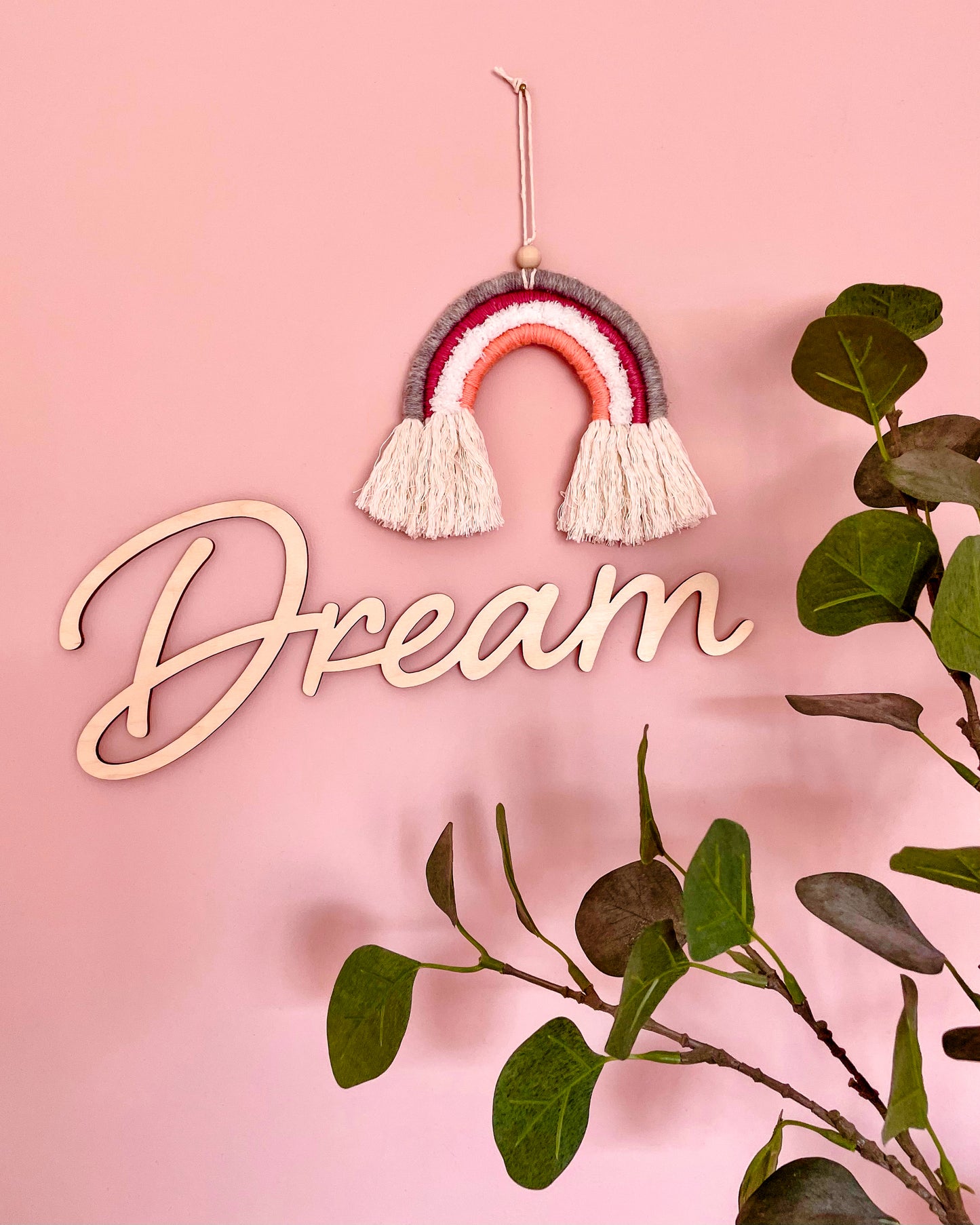 'Dream' - Wood Words