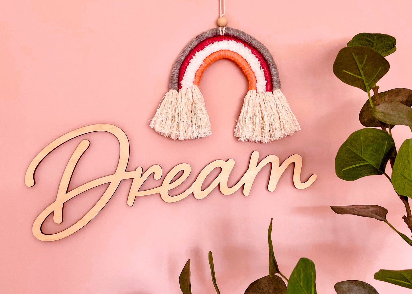 'Dream' - Wood Words