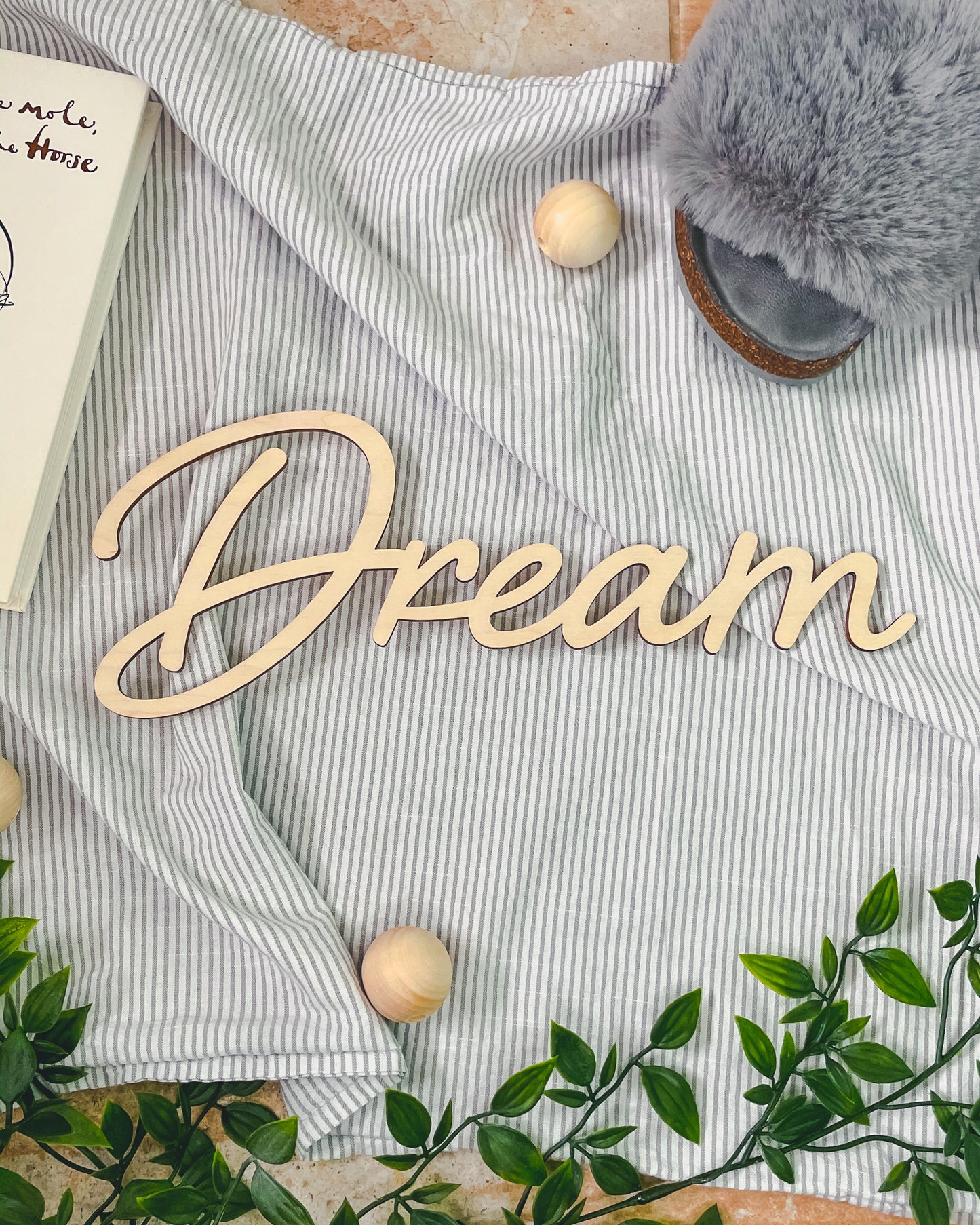 'Dream' - Wood Words