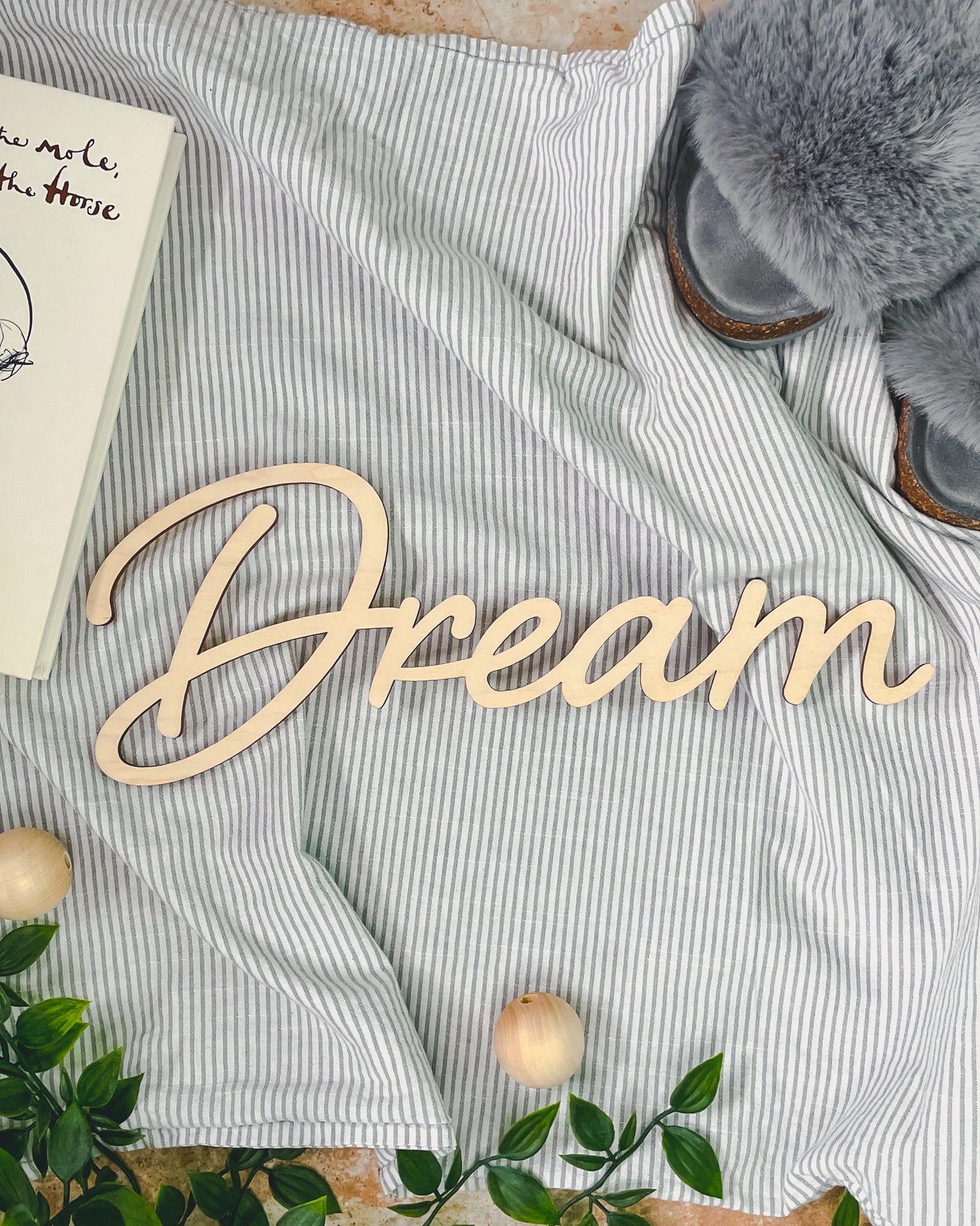 'Dream' - Wood Words