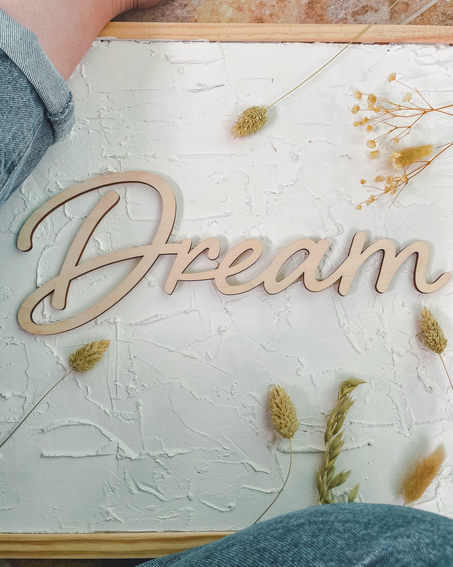 'Dream' - Wood Words