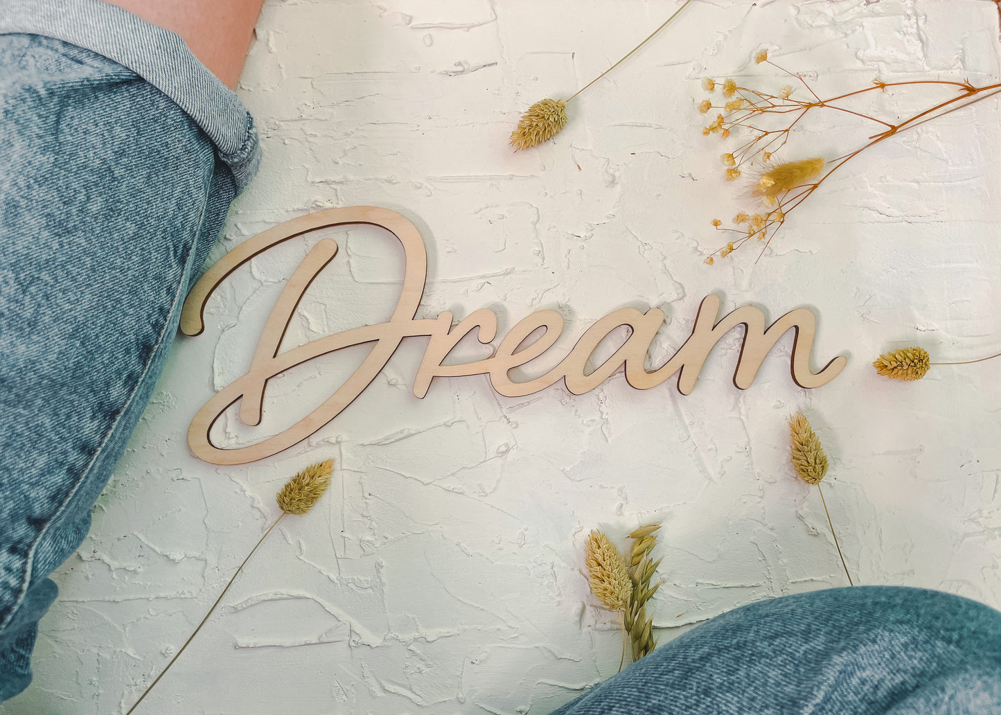'Dream' - Wood Words