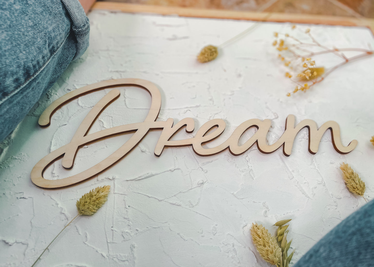 'Dream' - Wood Words