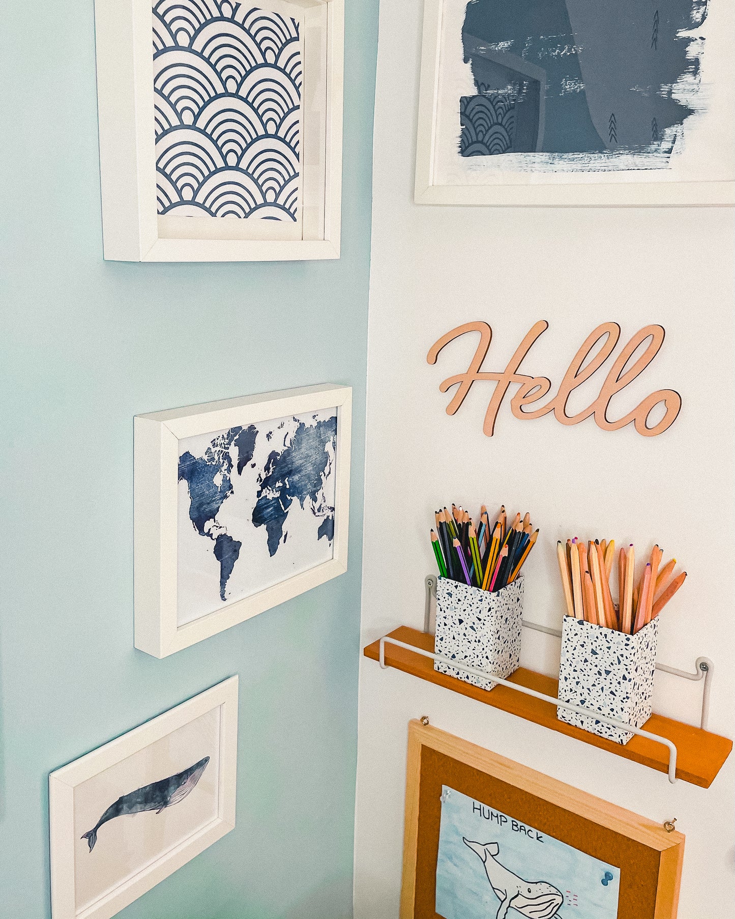 'Hello' - Wood Words