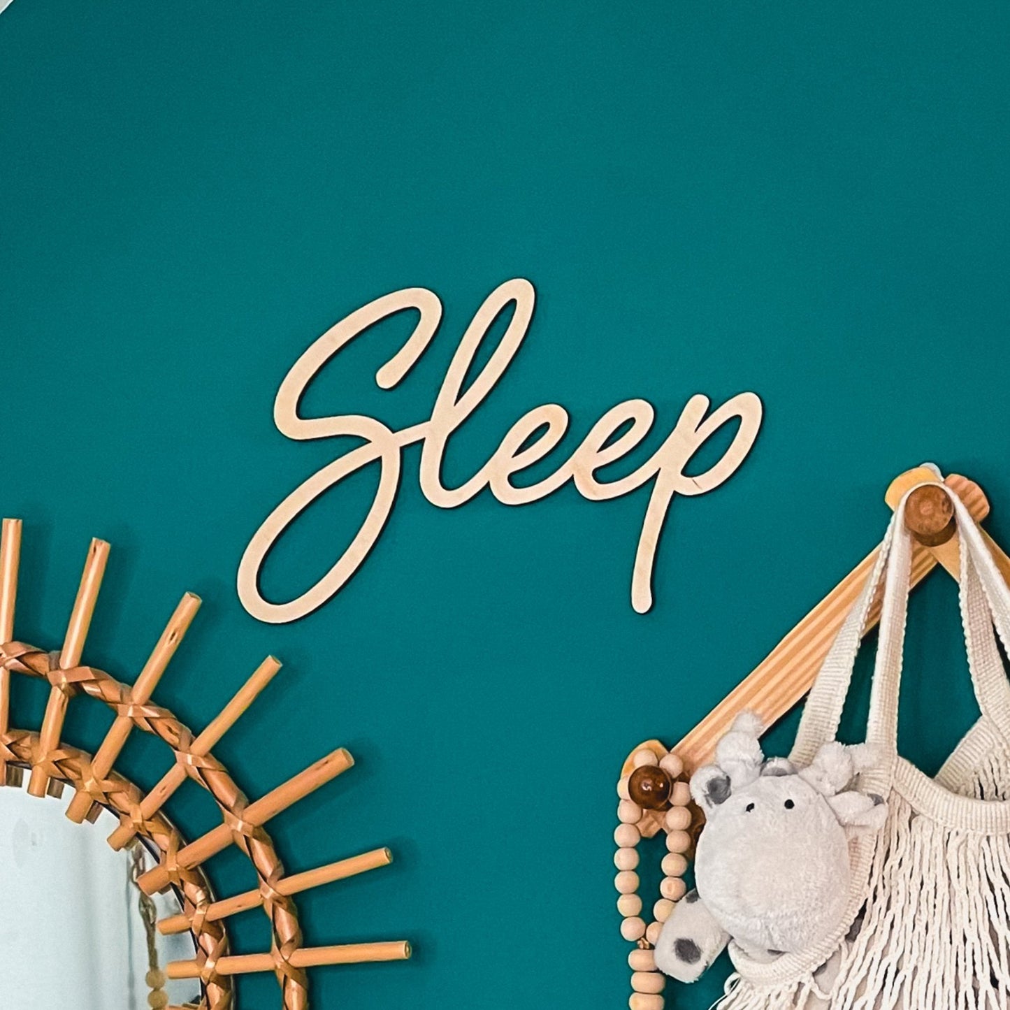 'Sleep' - Wood Words