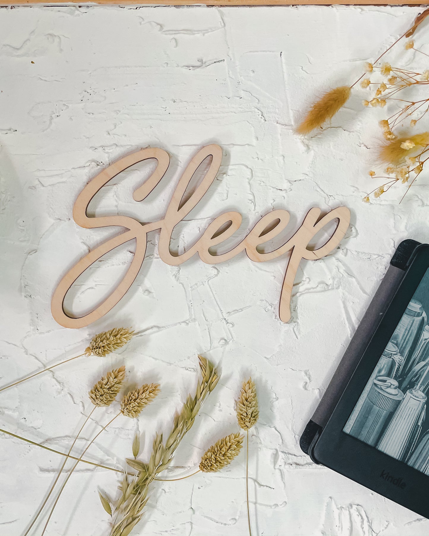 'Sleep' - Wood Words