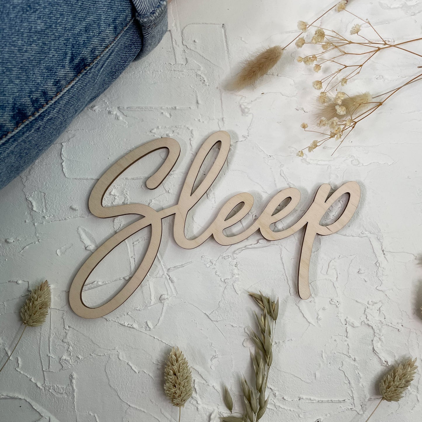 'Sleep' - Wood Words
