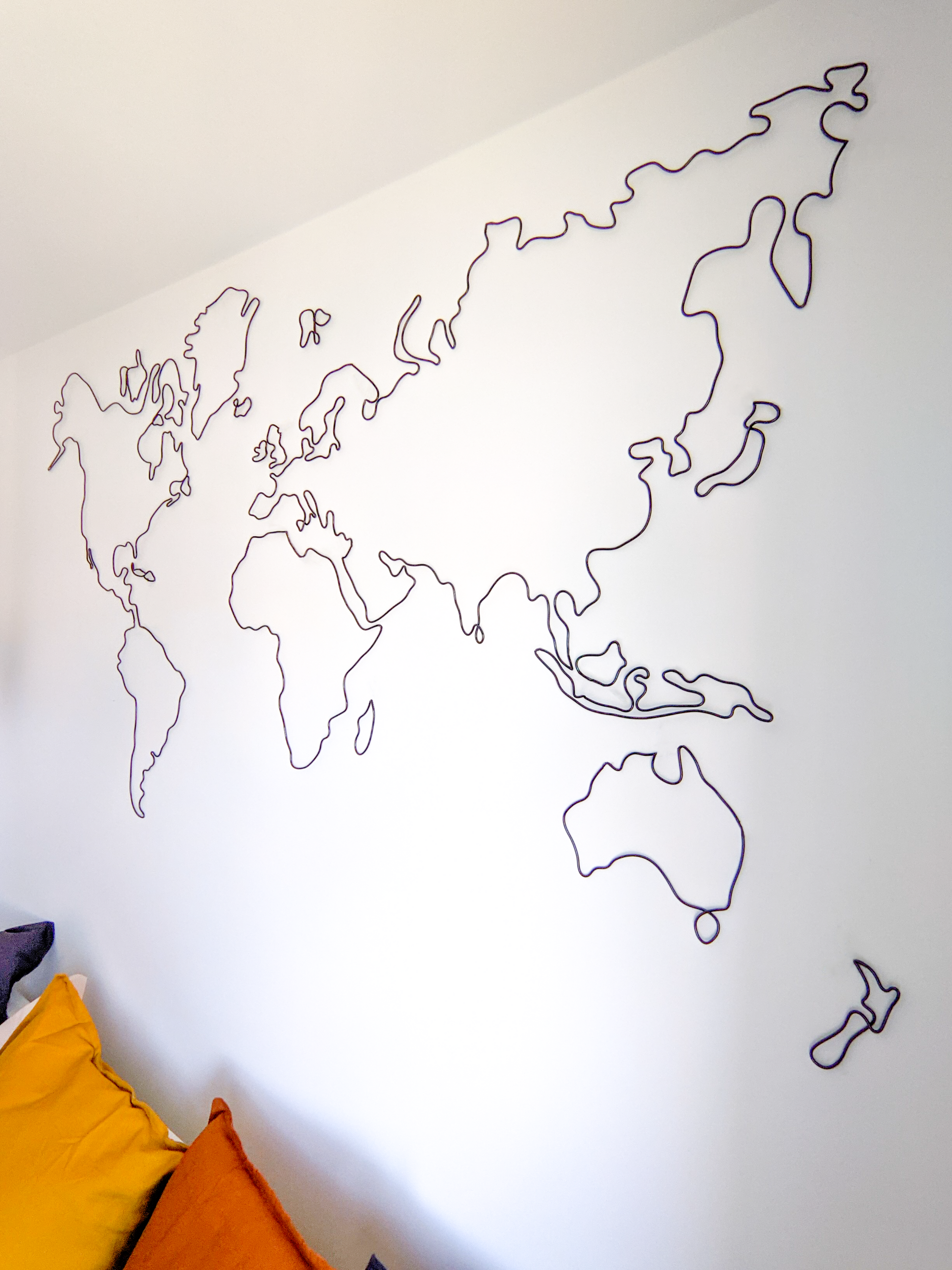 World Map - Briar Rose Wire