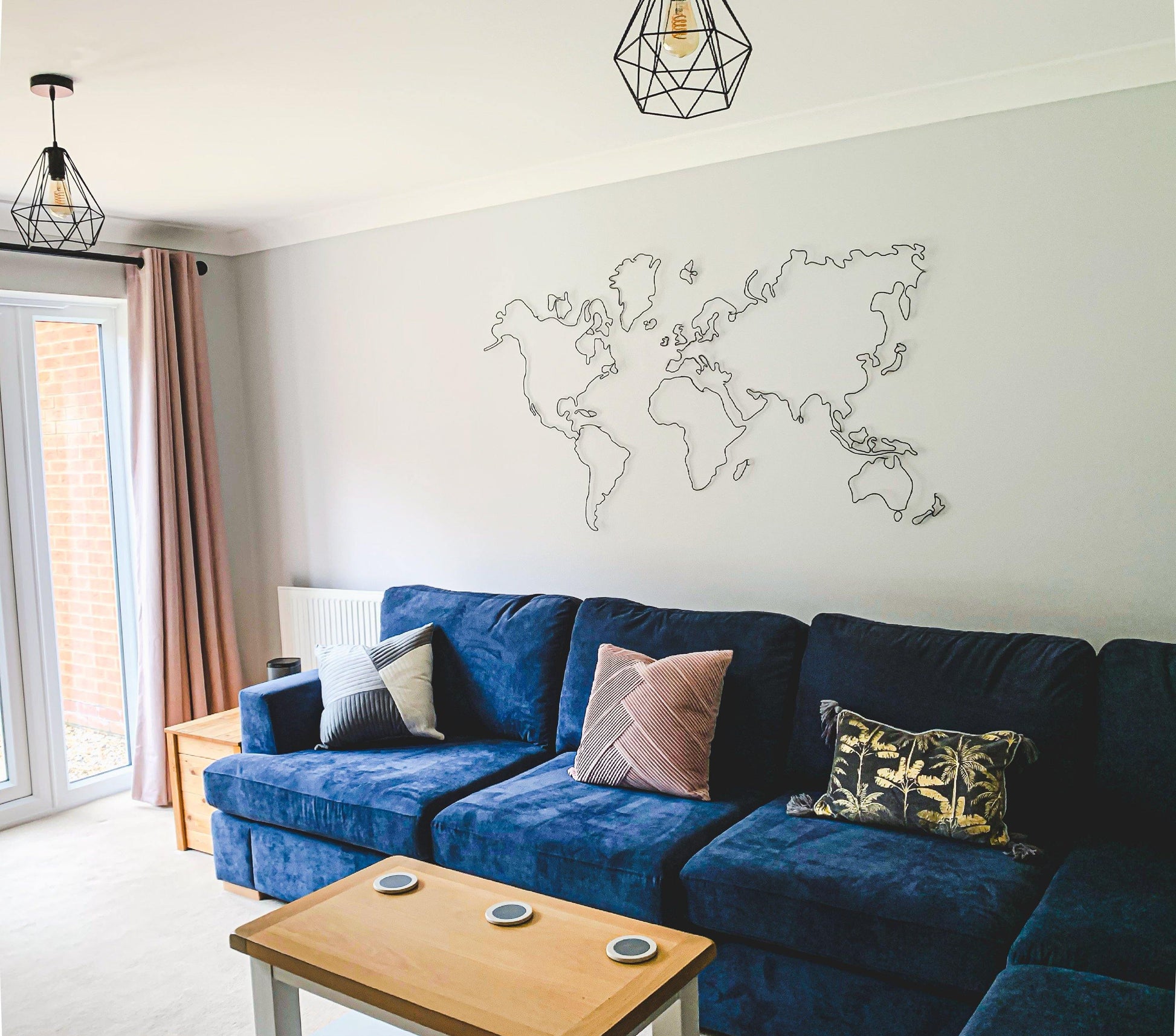 World Map - Briar Rose Wire