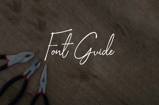 Font Guide