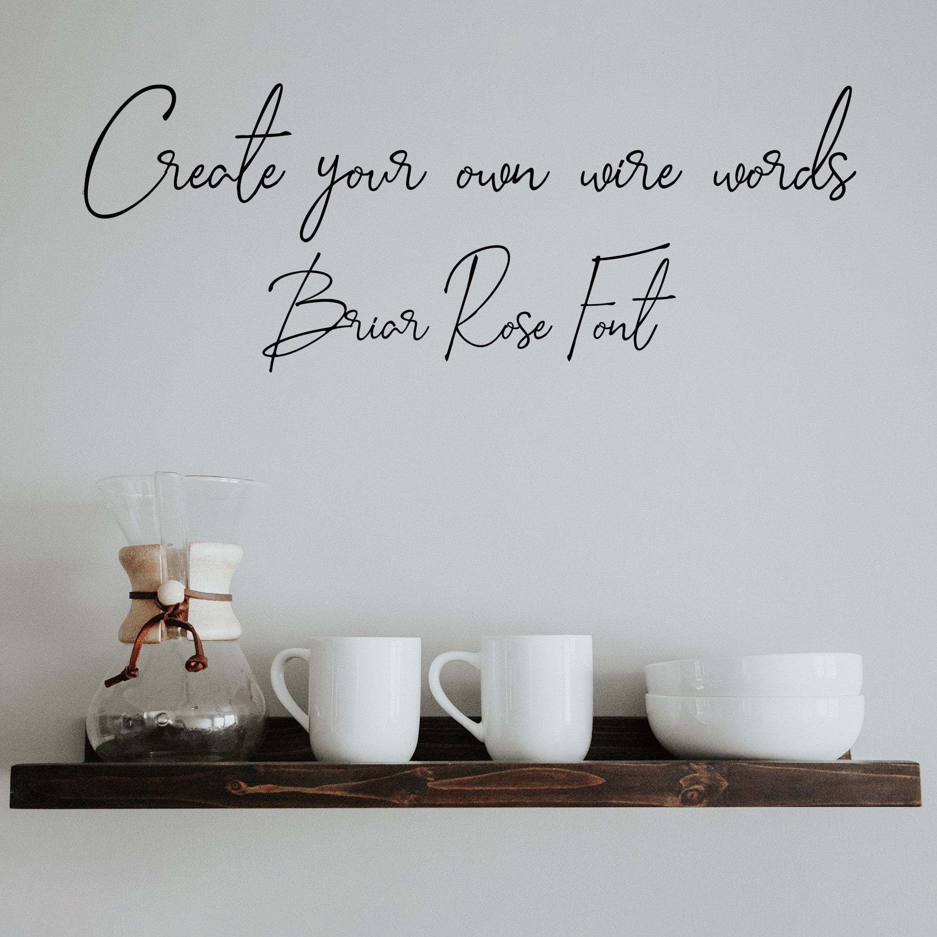 Wire Words | Choose Your Own | Briar Rose Wire