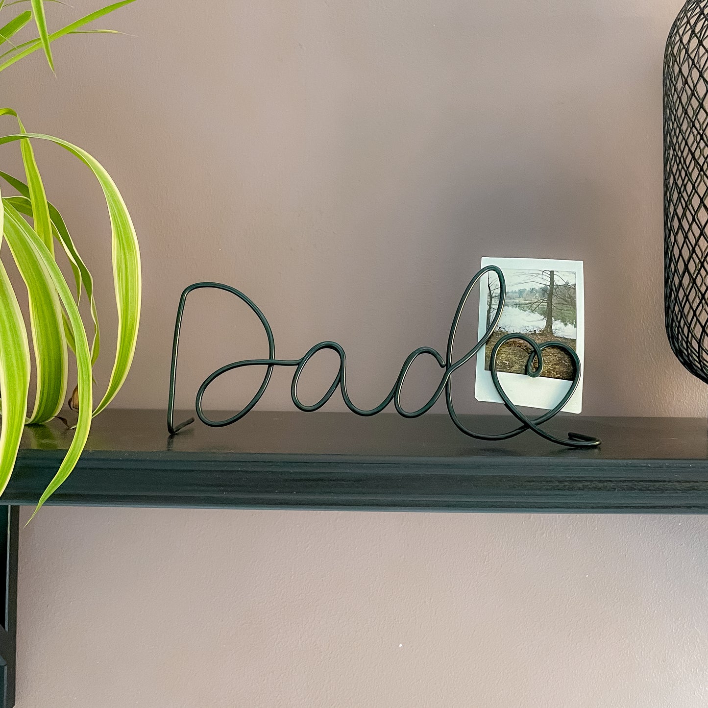 'Dad' Photo Holder