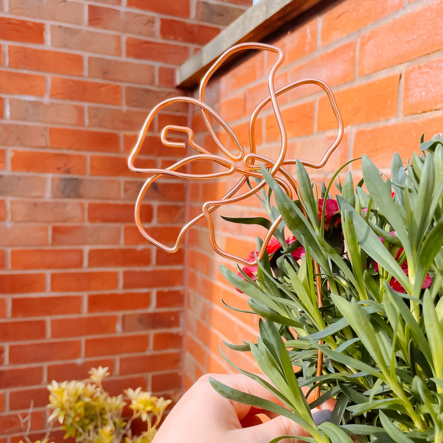 Decorative Flower Plant Pot Stick