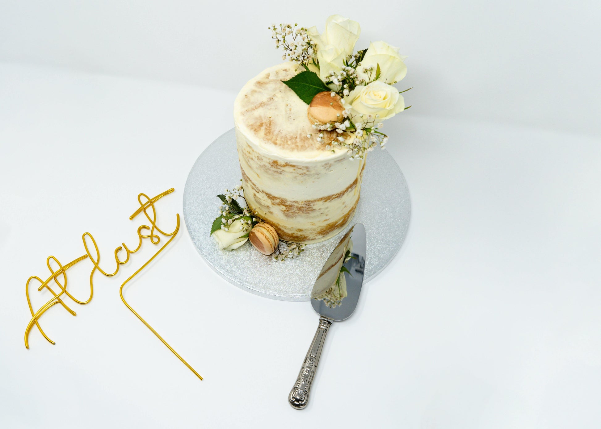 'At Last' - Cake Topper - Briar Rose Wire