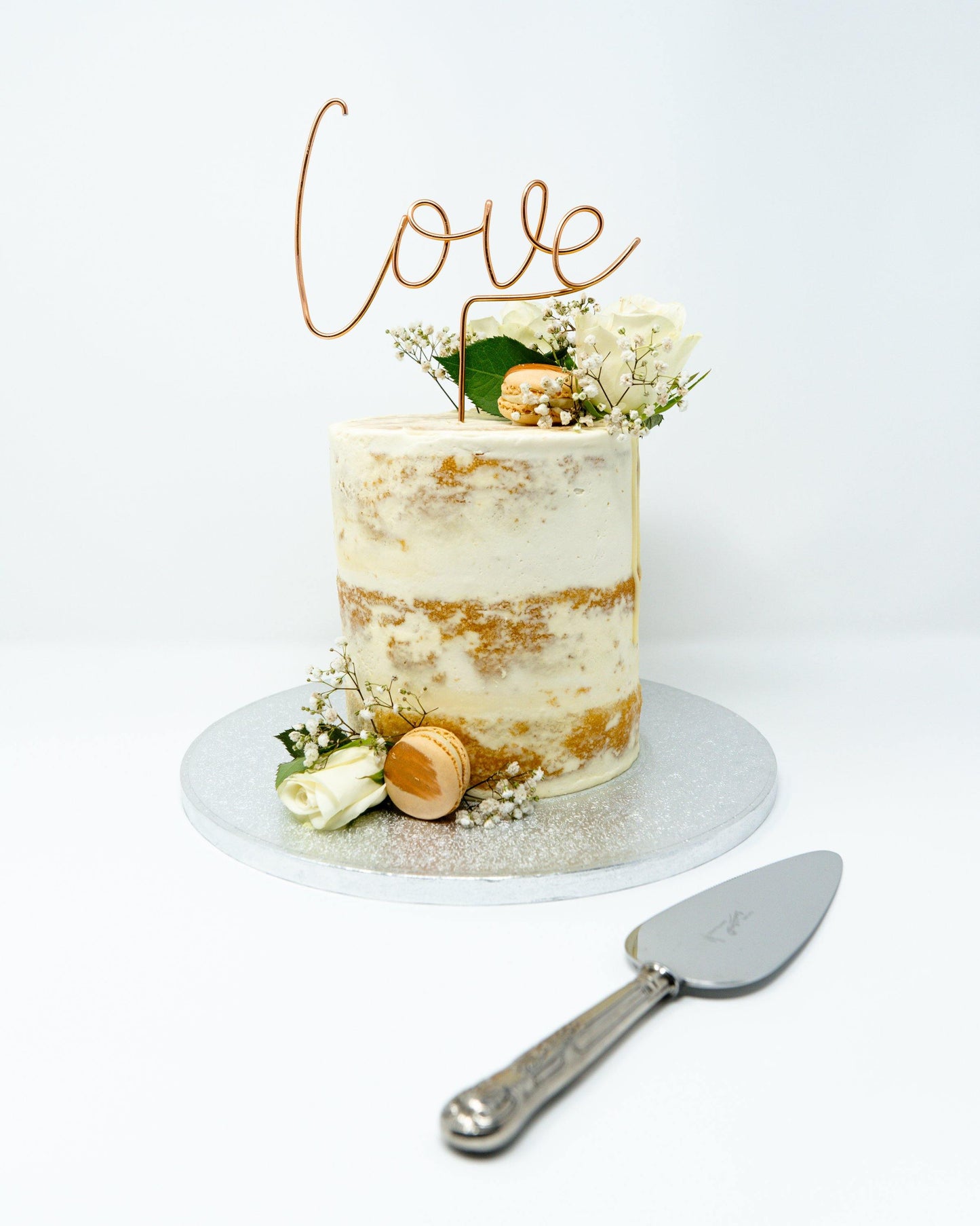 'Love' - Cake Topper - Briar Rose Wire