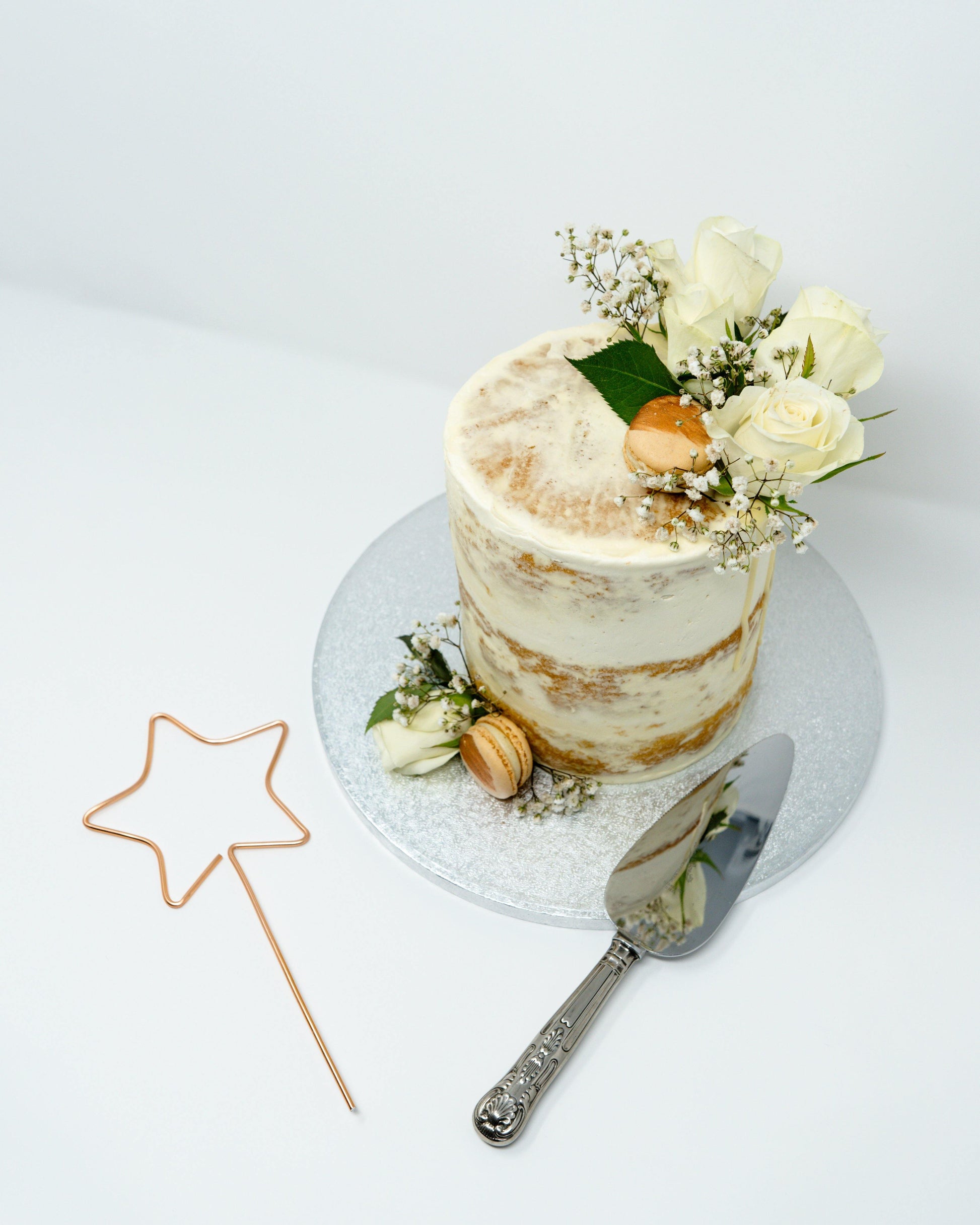 Star - Cake Topper - Briar Rose Wire