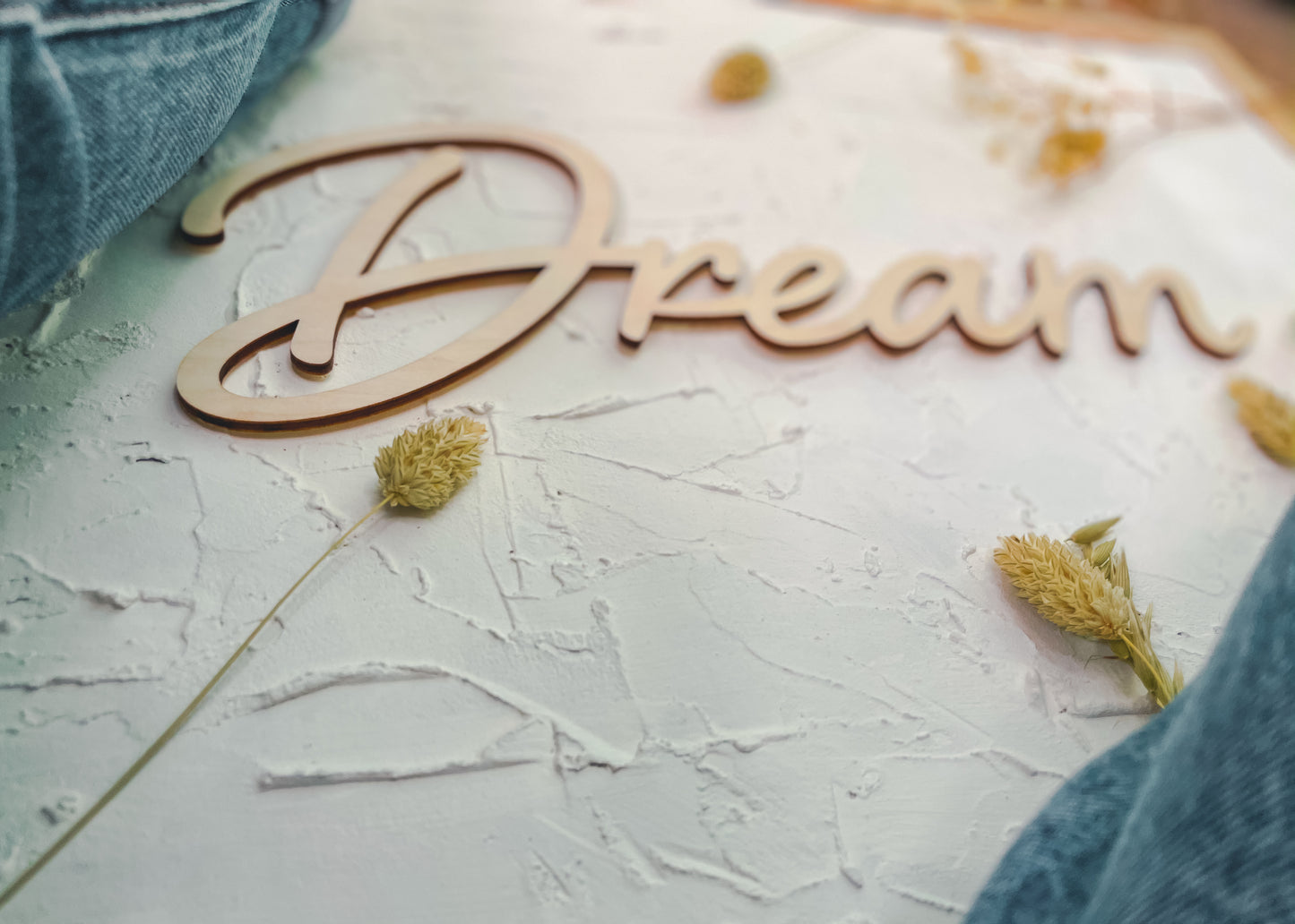 'Dream' - Wood Words