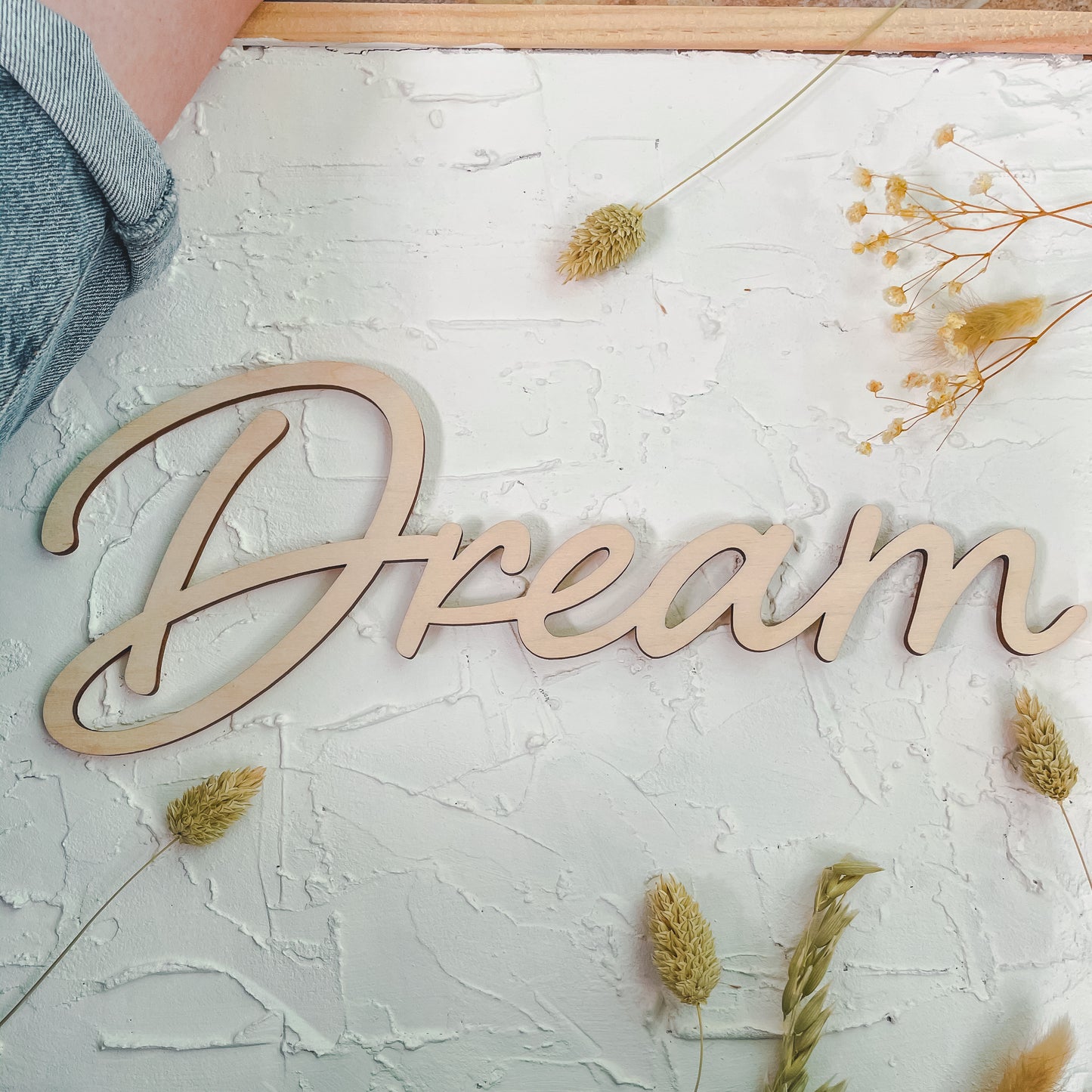 'Dream' - Wood Words